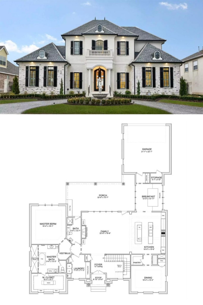 Jolie 4-Bedroom European-Style Home with Open-Concept Layout and Bonus ...