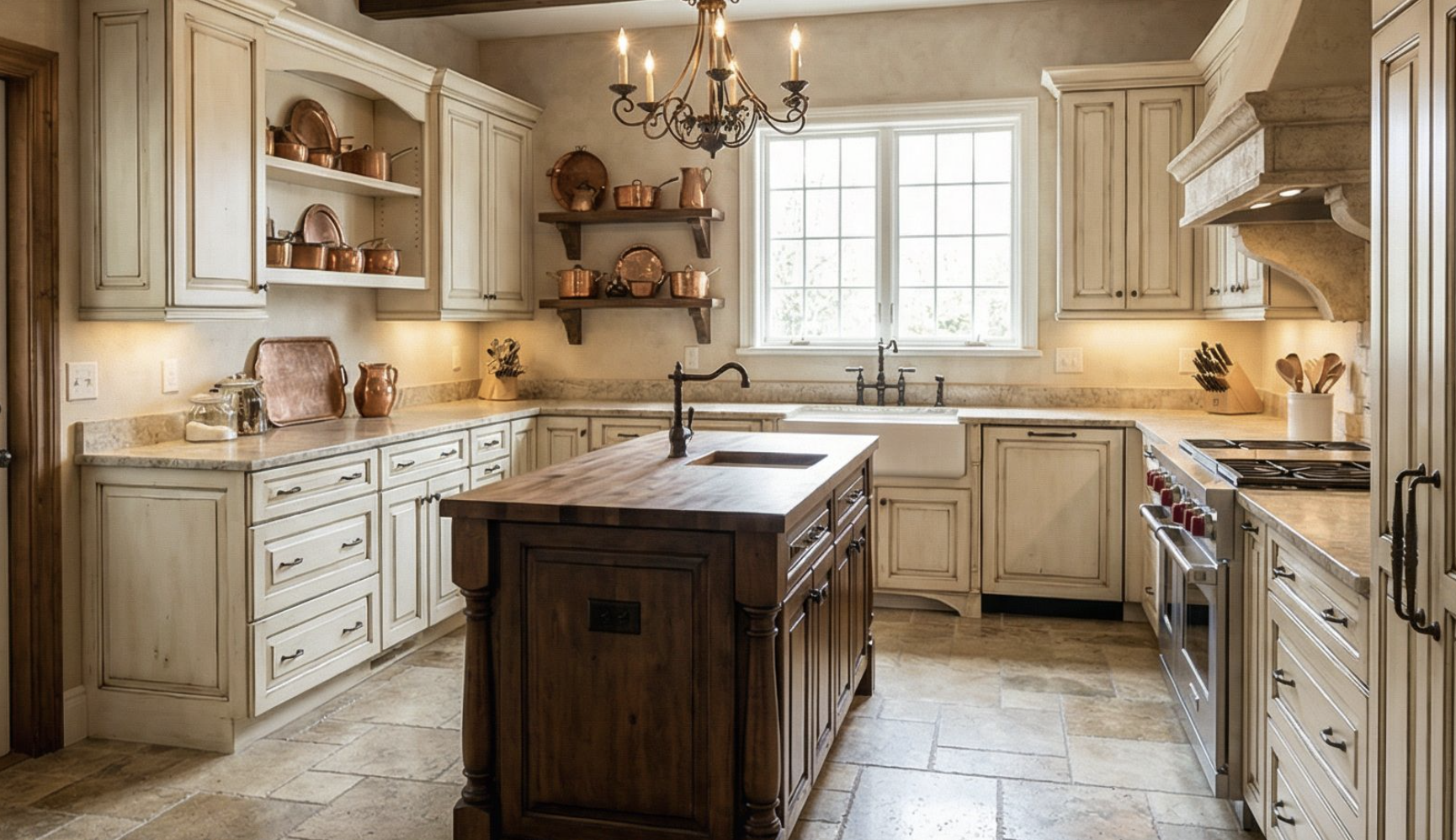 10 French Country Kitchen Transformations: Before & After