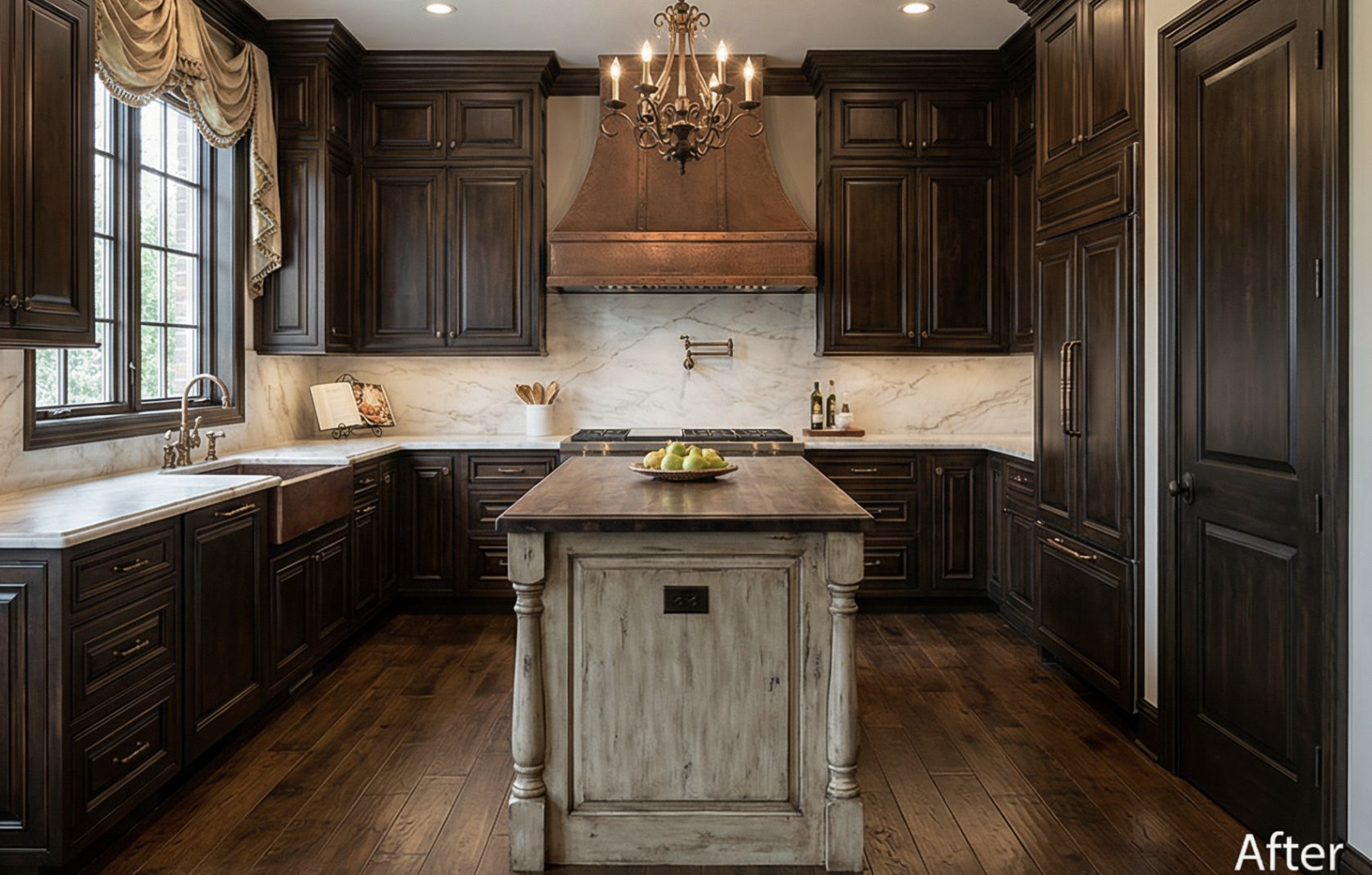 20 Before and After Kitchens from Old to Dramatic Old World Aesthetic Kitchen Designs