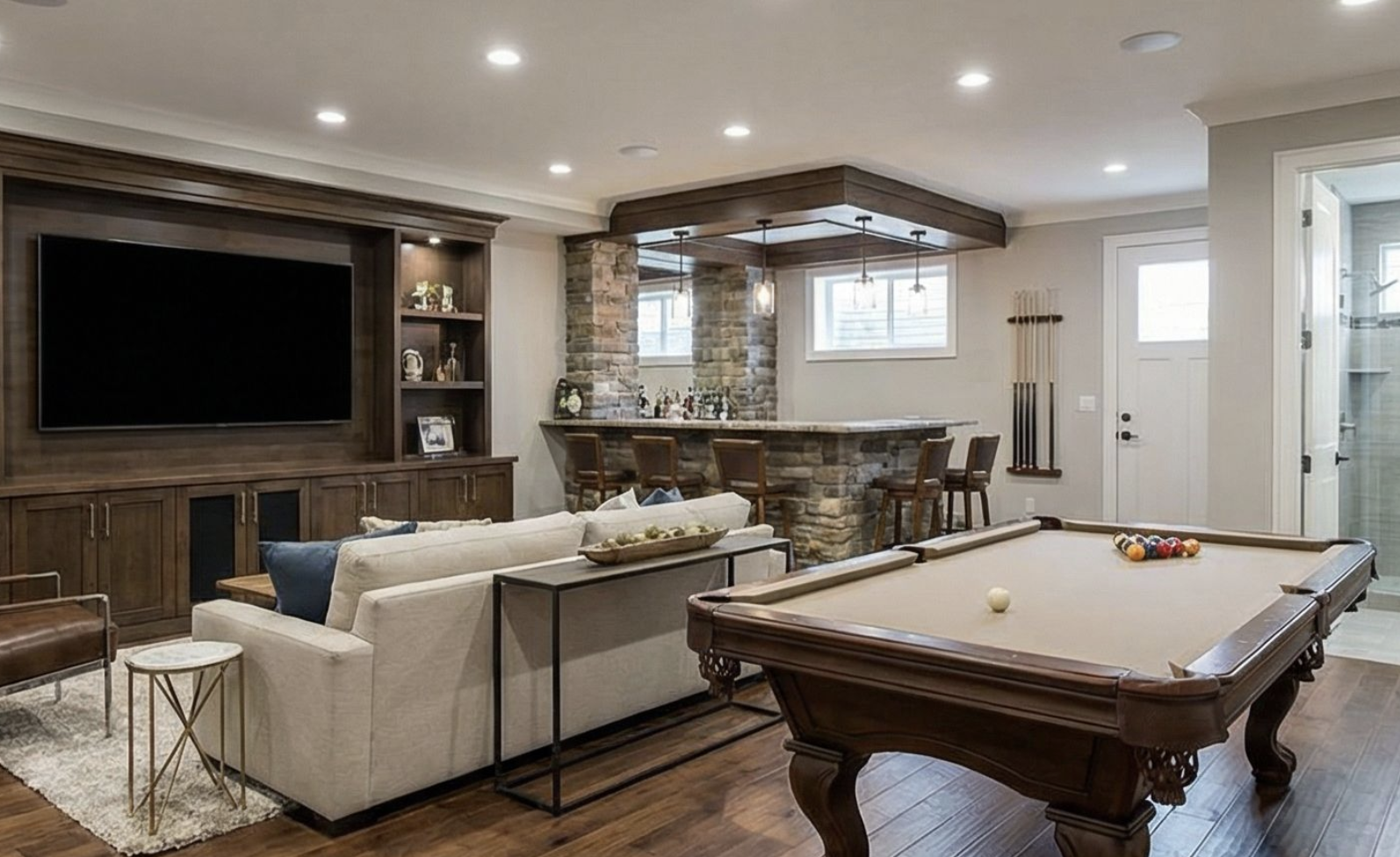 Before & After: 28 Stunning Basement Transformations