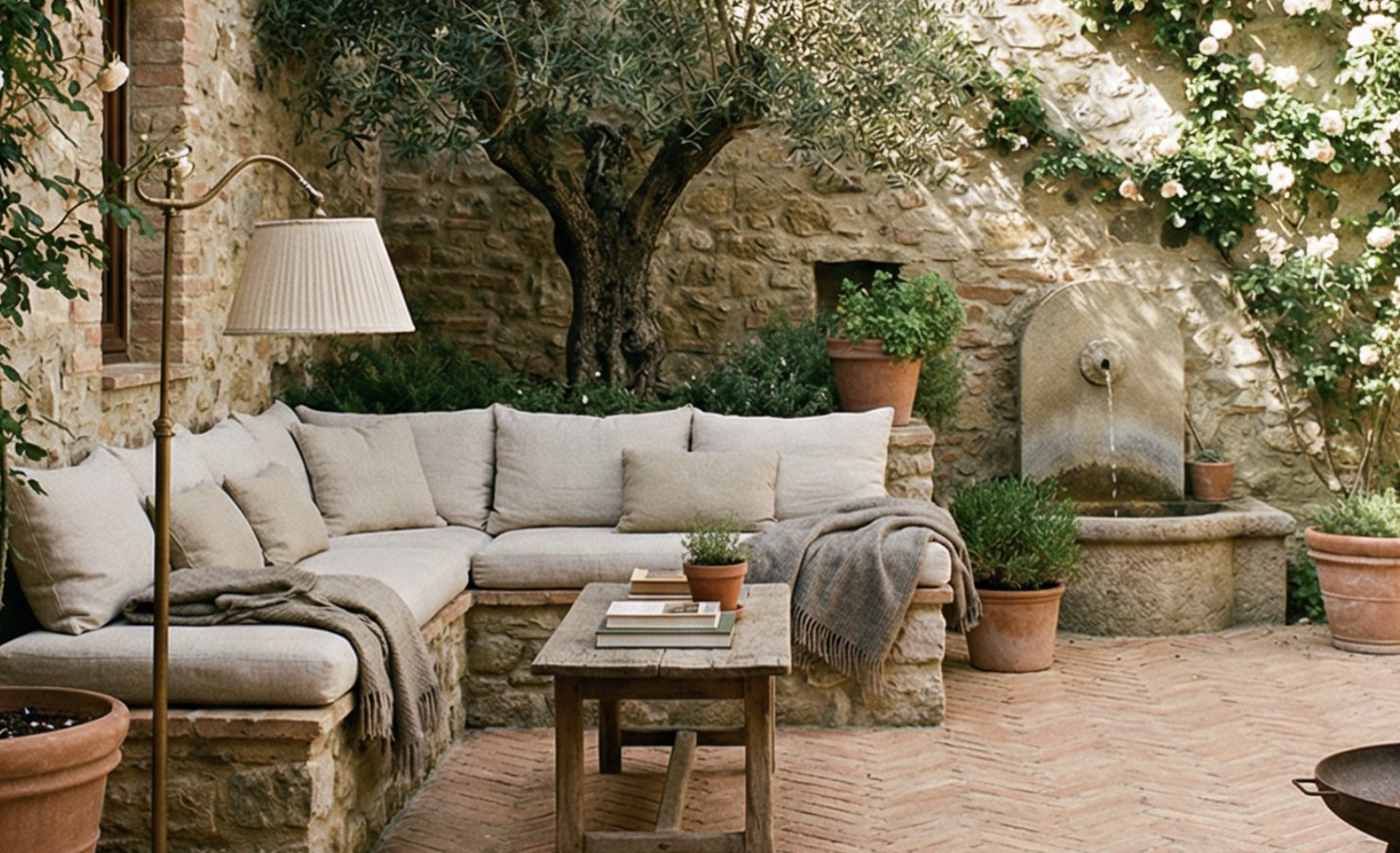 40 Cozy Enclosed Home Courtyards that Create Private Sanctuaries