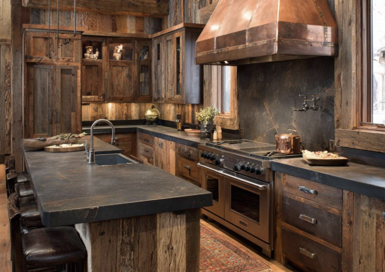 50 Dramatic Rustic Kitchens for People Who Loathe Modern “Sterile” Kitchens with NO SOUL ($100K Beauties)