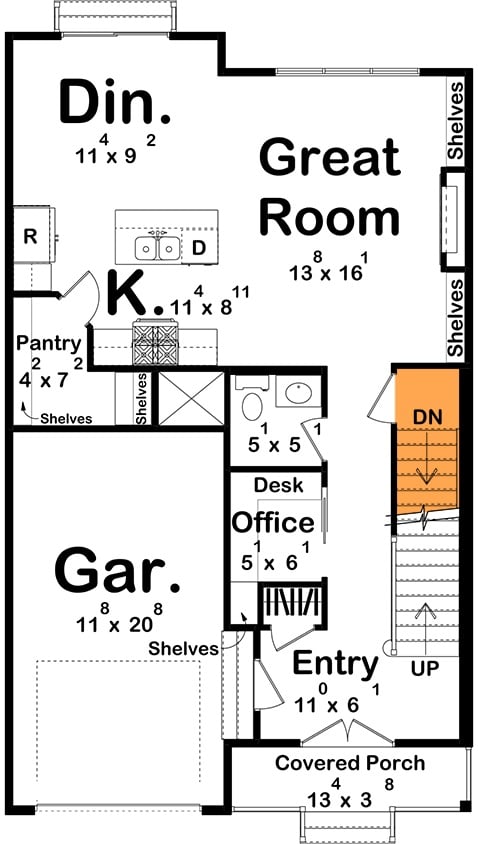 Basement Stairs Location