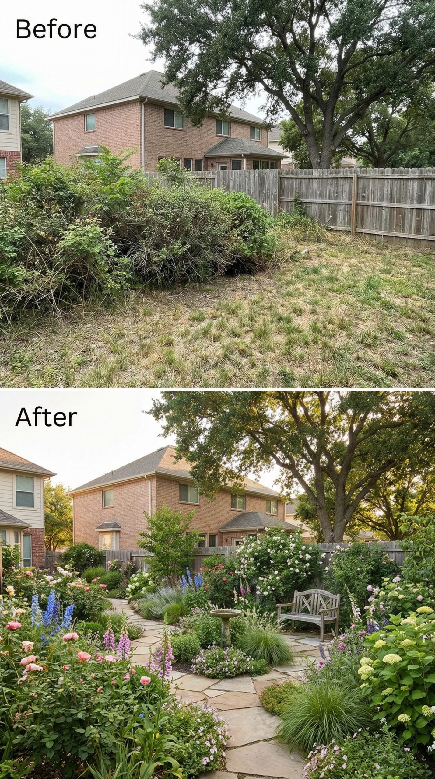 Dated Shrub Border → Contemporary Perennial Showcase