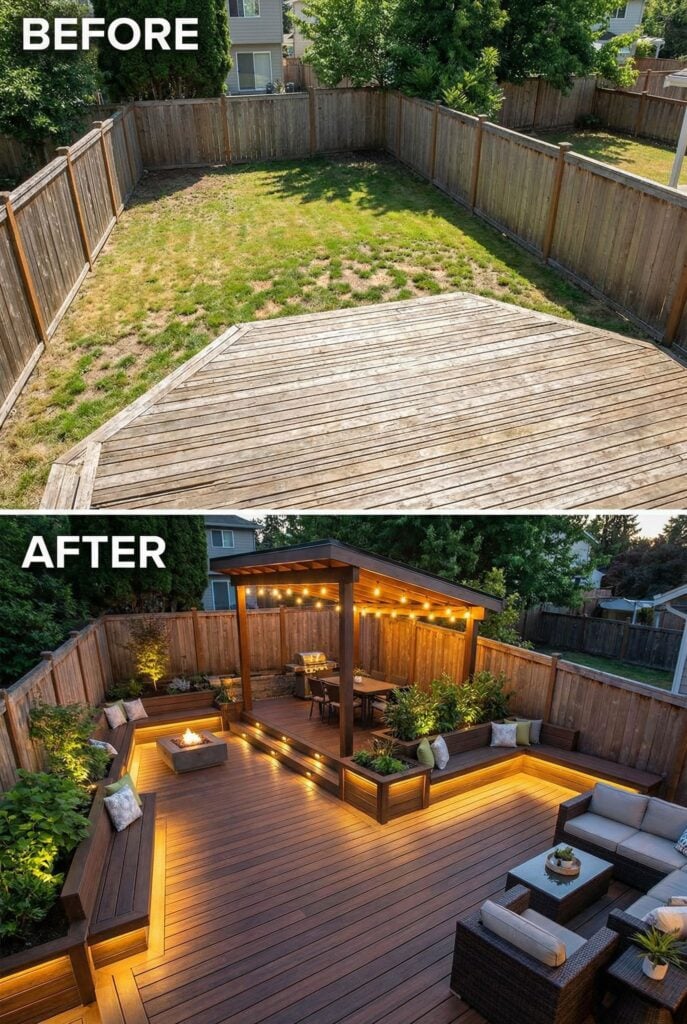 24 Backyard Deck Makeovers So Dramatic They Feel Like Entirely New ...