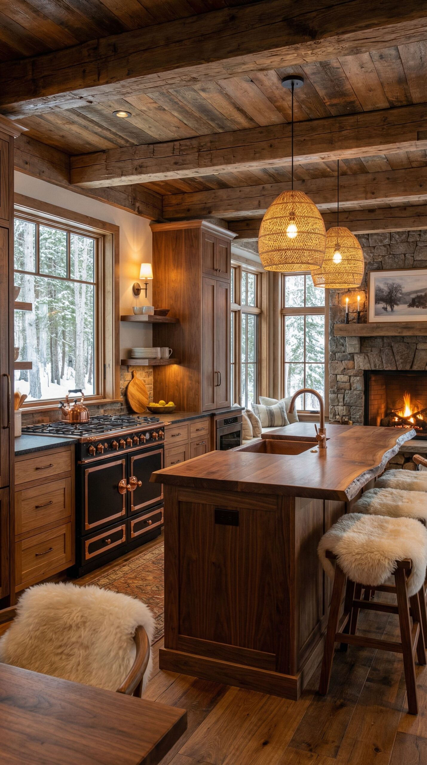 Early 2000s Tuscan Kitchen → Crisp Modern Farmhouse