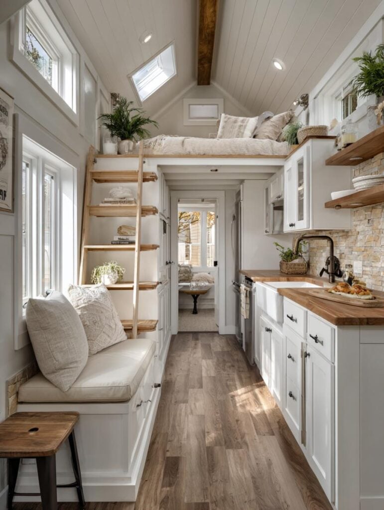 42 Truly Spectacular Farmhouse-Style Tiny Home Interiors – Home ...