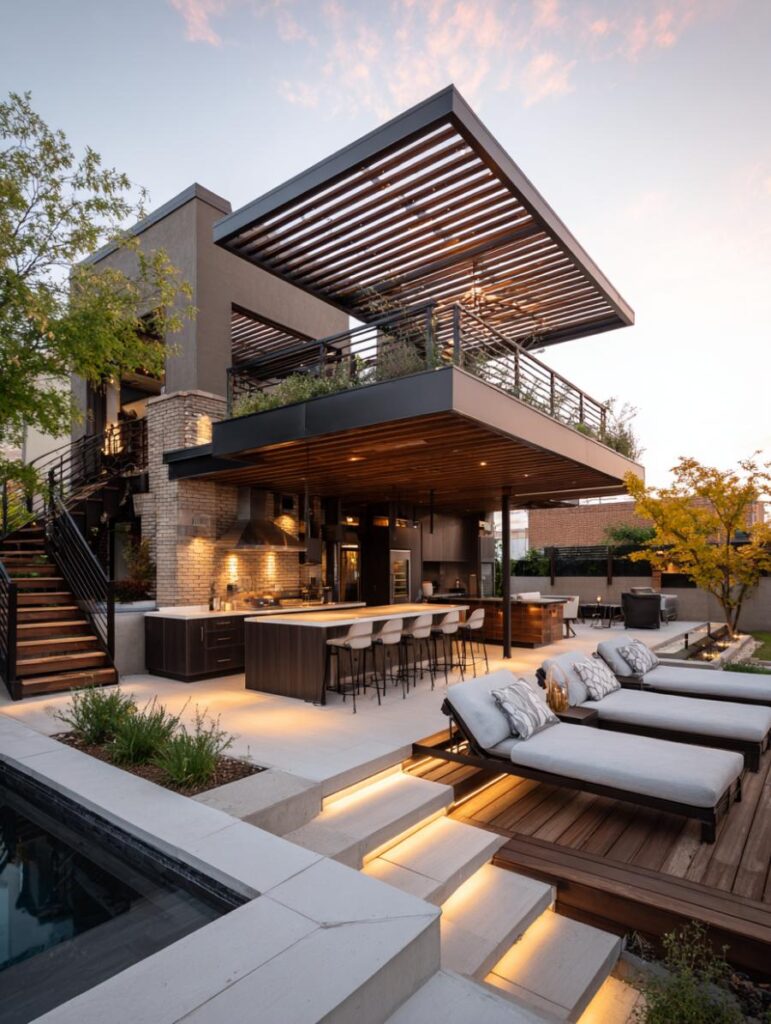 40 Luxurious $100K+ Custom Covered Deck Designs – Home Stratosphere