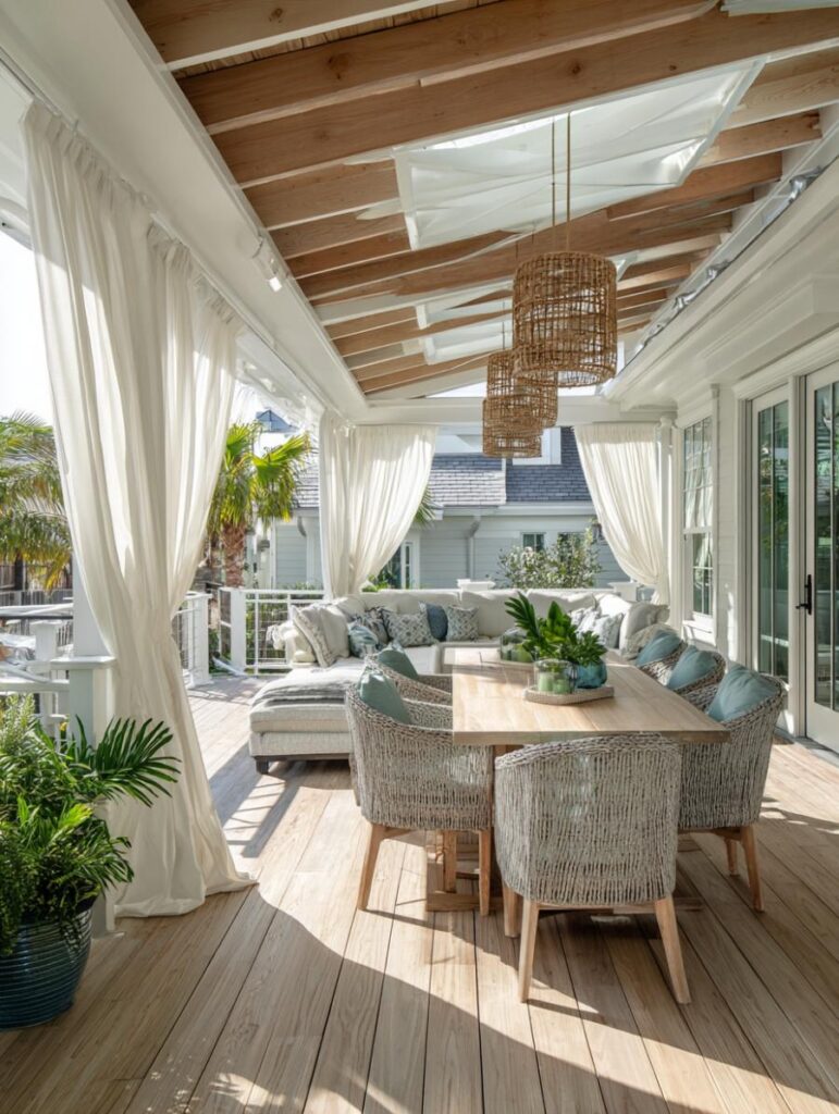 40 Luxurious $100K+ Custom Covered Deck Designs – Home Stratosphere