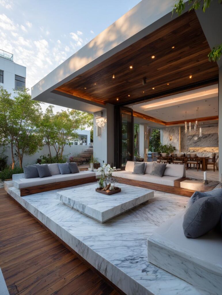 40 Luxurious $100K+ Custom Covered Deck Designs – Home Stratosphere