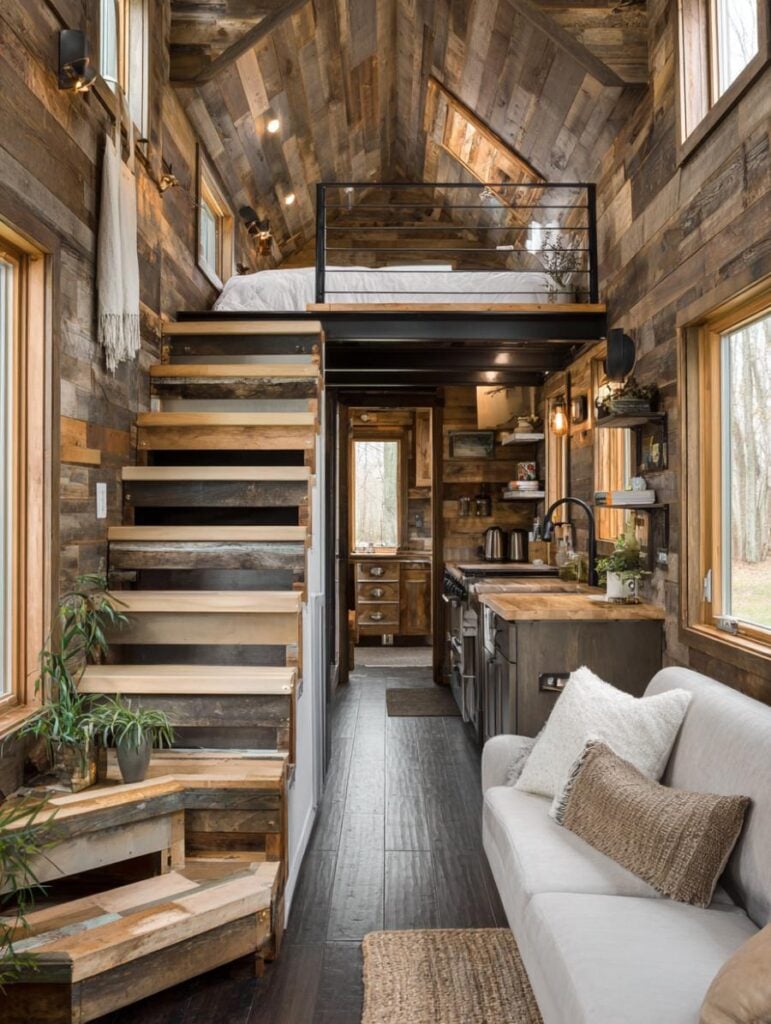40 Luxurious Rustic Tiny Home Interiors – Home Stratosphere