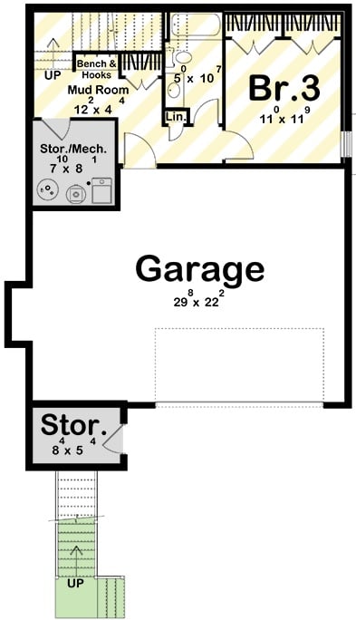 Lower Level Floor Plan