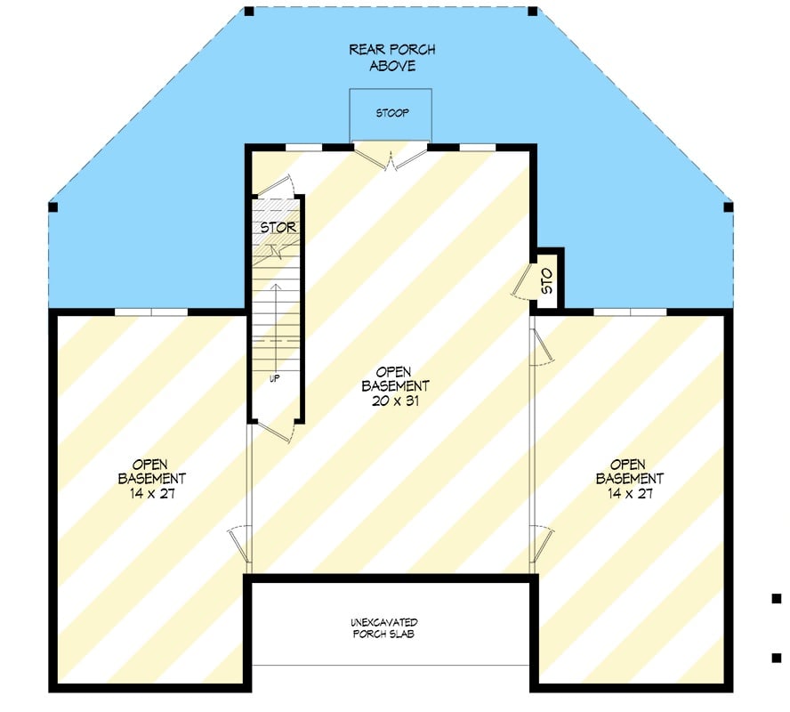 Lower Level Floor Plan