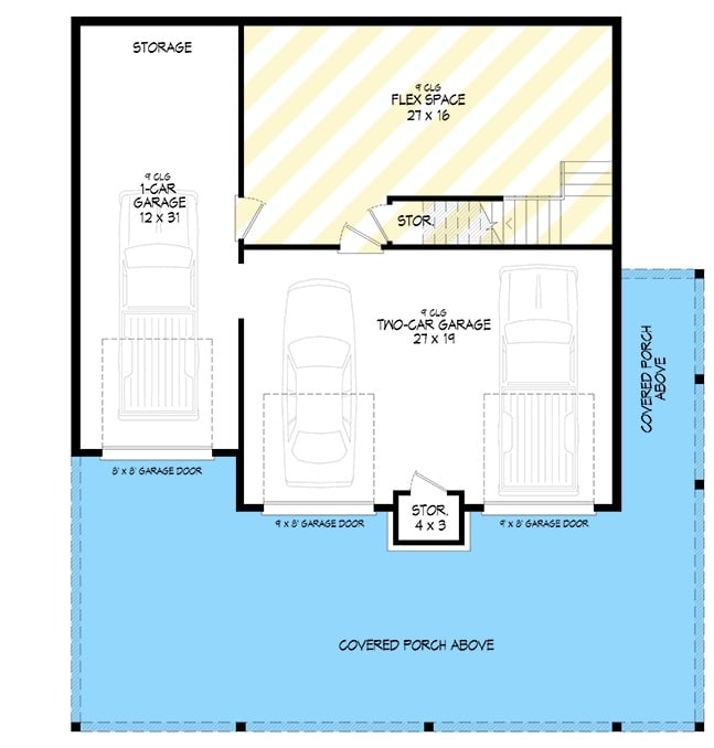 Lower Level Floor Plan