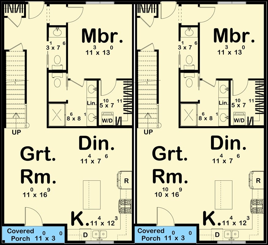 Main Level Floor Plan
