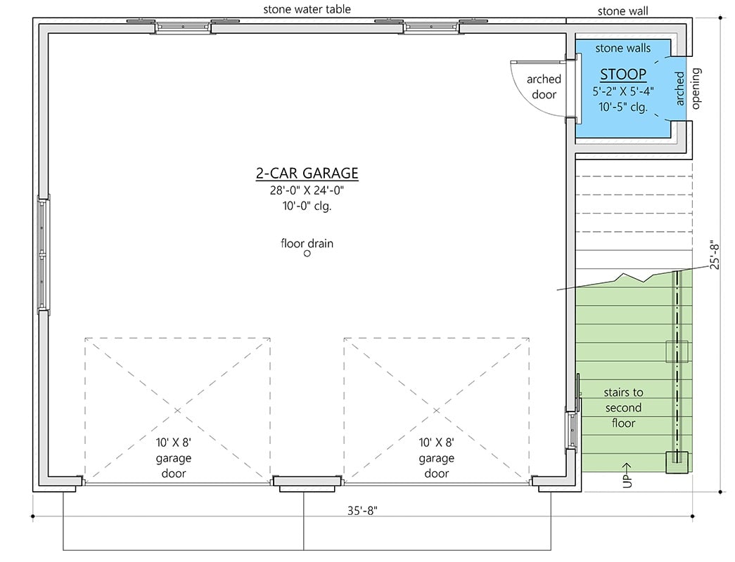 Main Level Floor Plan
