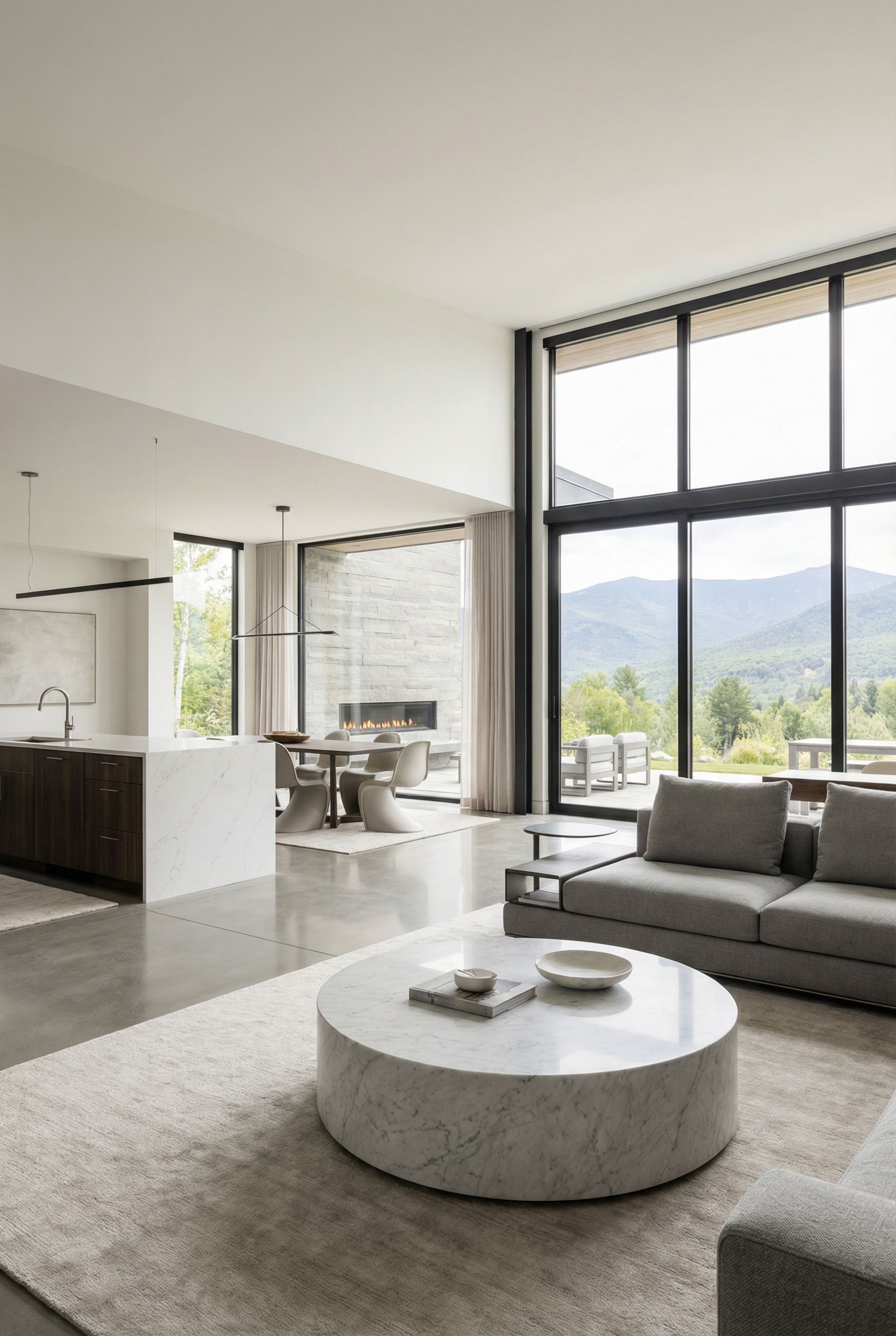 Modern Minimalist Luxury Great Room