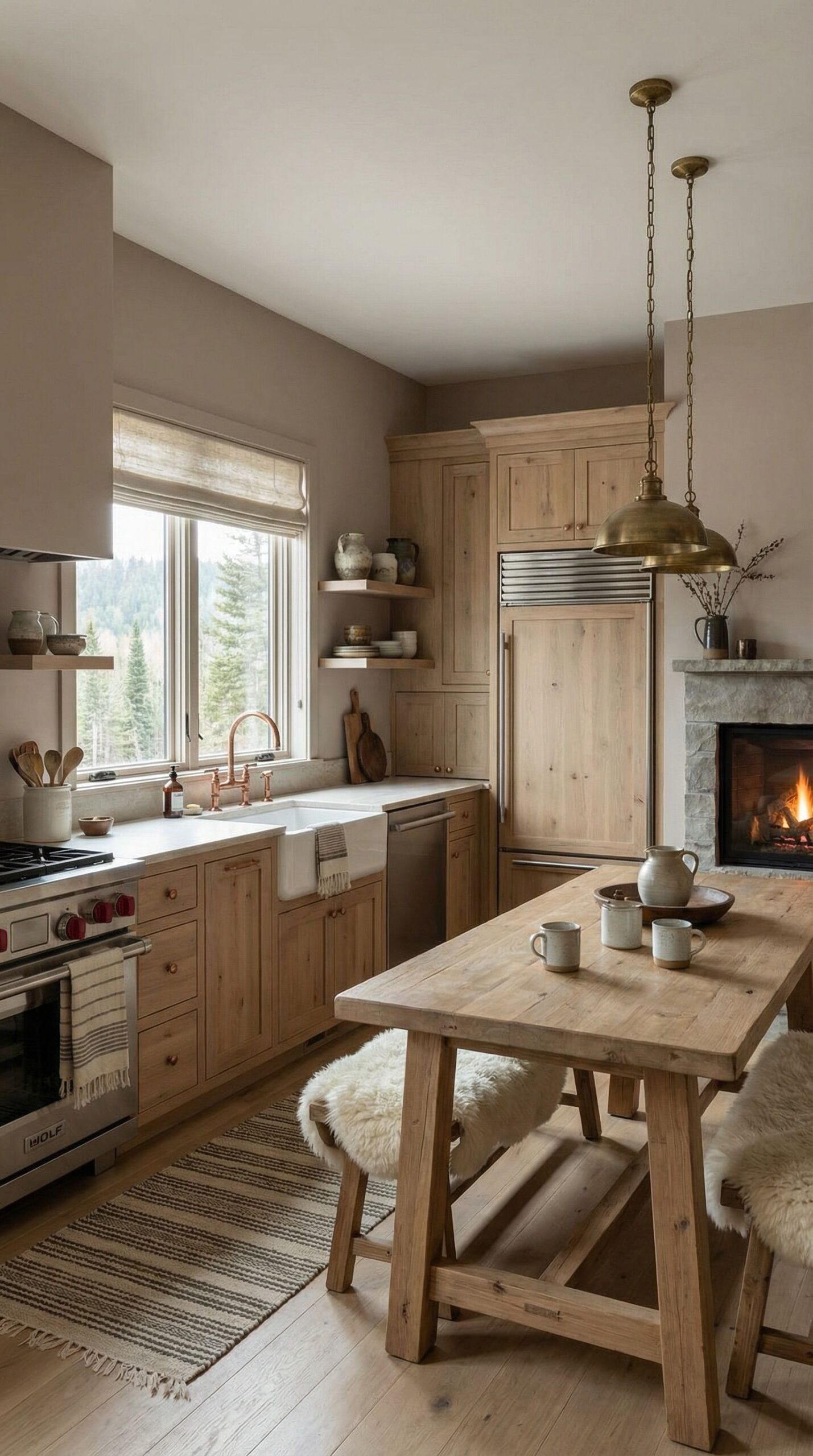 Narrow Apartment Kitchen → European Compact Design