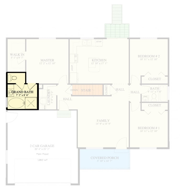 Optional Bathroom Layout