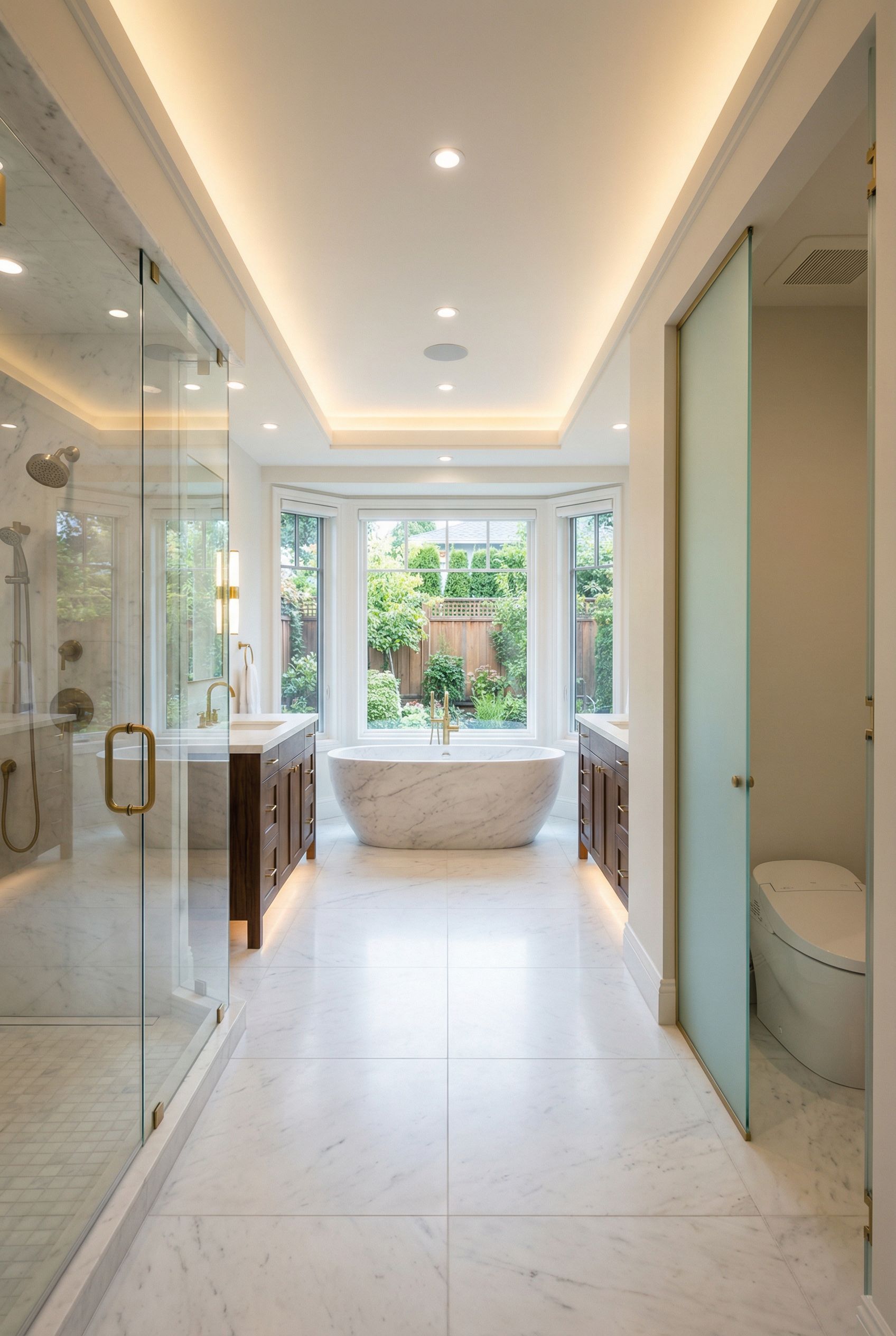 Primary Bathroom with Separate Water Closet