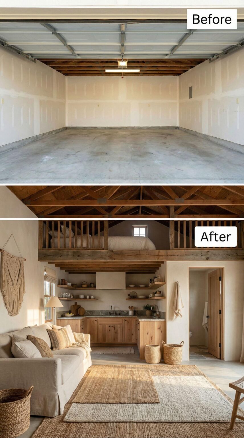 We Asked AI to Reimagine Our Two-Bay Garage — 33 Before-and-After ...