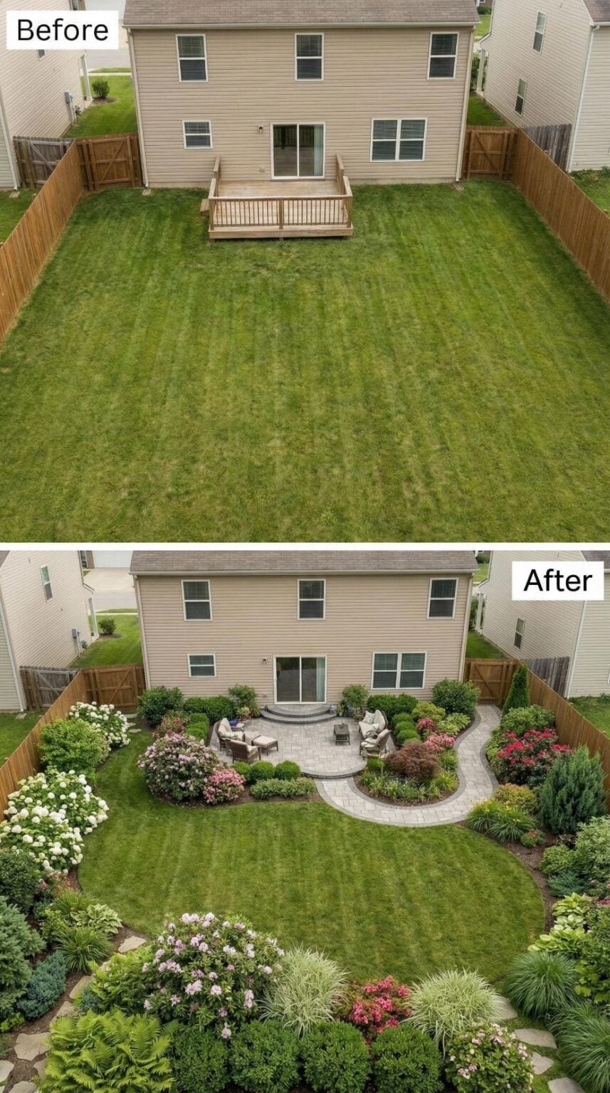 36 Genius Before & After Backyard Garden Makeovers – From Boring to ...