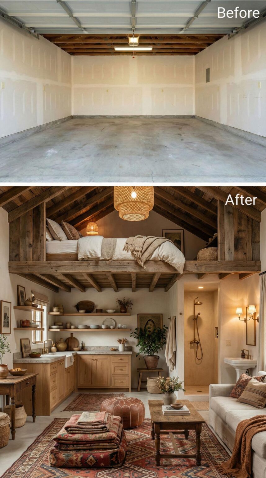 We Asked AI to Reimagine Our Two-Bay Garage — 33 Before-and-After ...