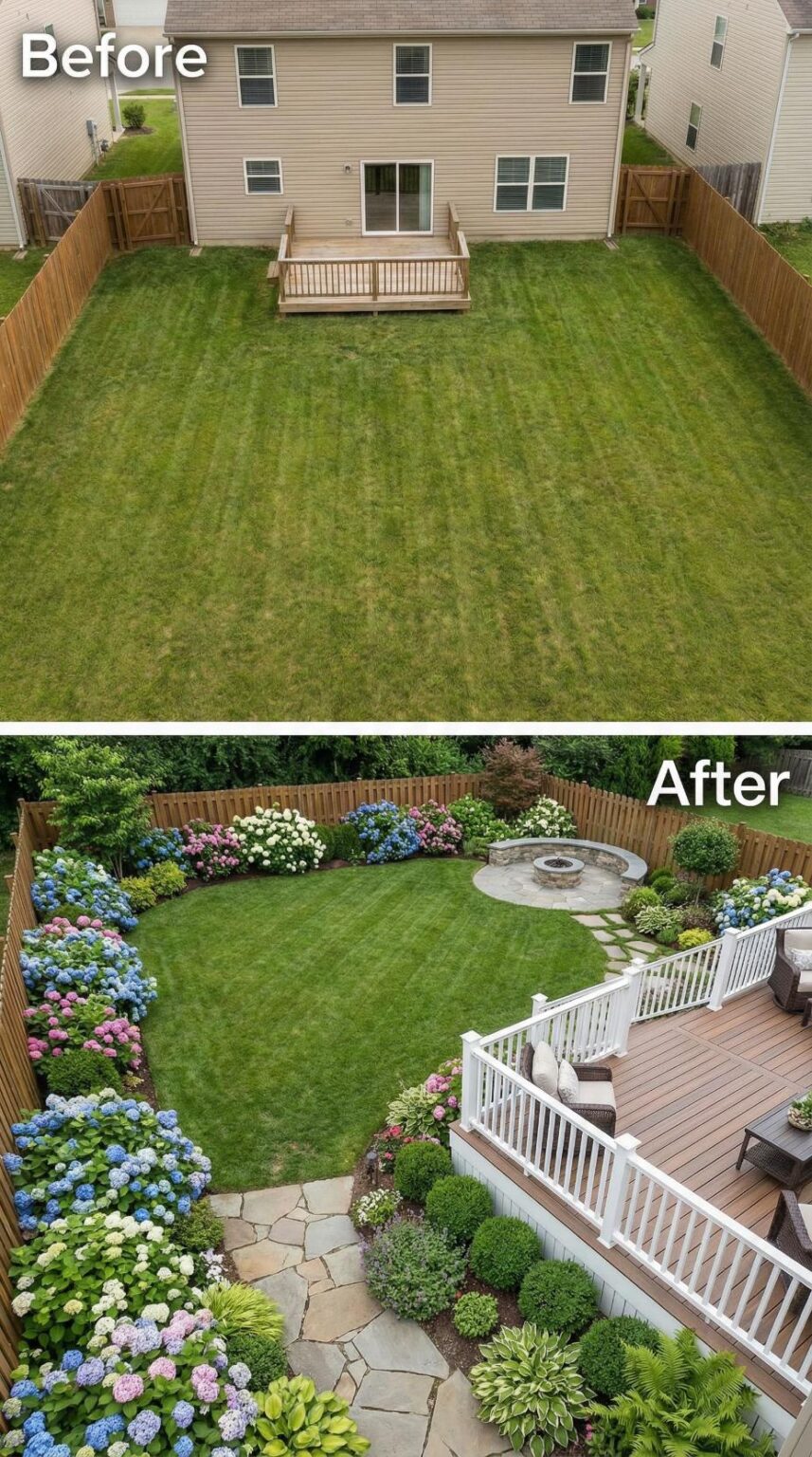 36 Genius Before & After Backyard Garden Makeovers – From Boring to ...