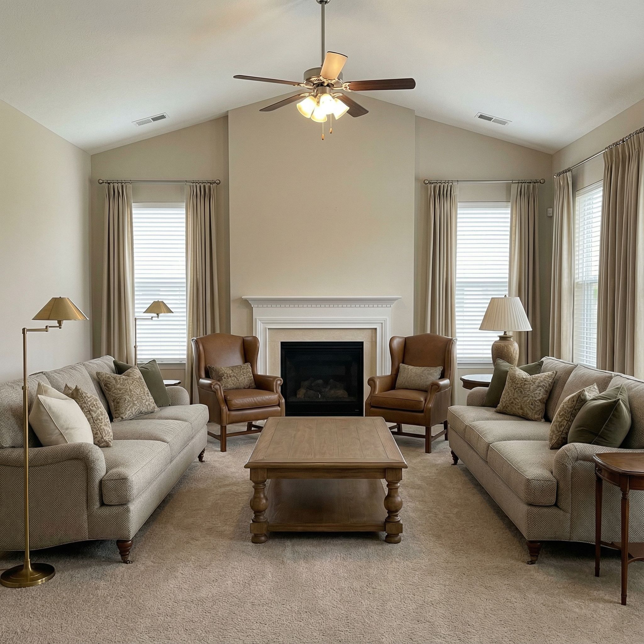 35 Before & After Living Room Designs: From Boring Builder’s Grade to Magnificent Old Money Transformations