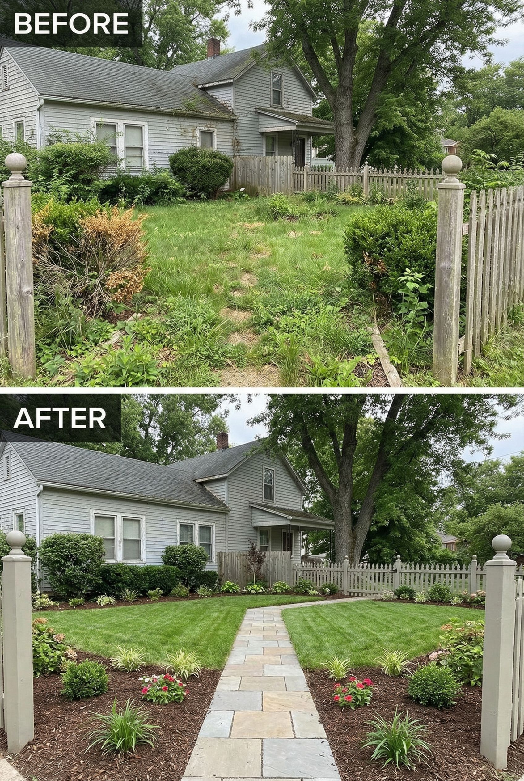 Shaded Moss Lawn → Woodland Shade Garden Haven