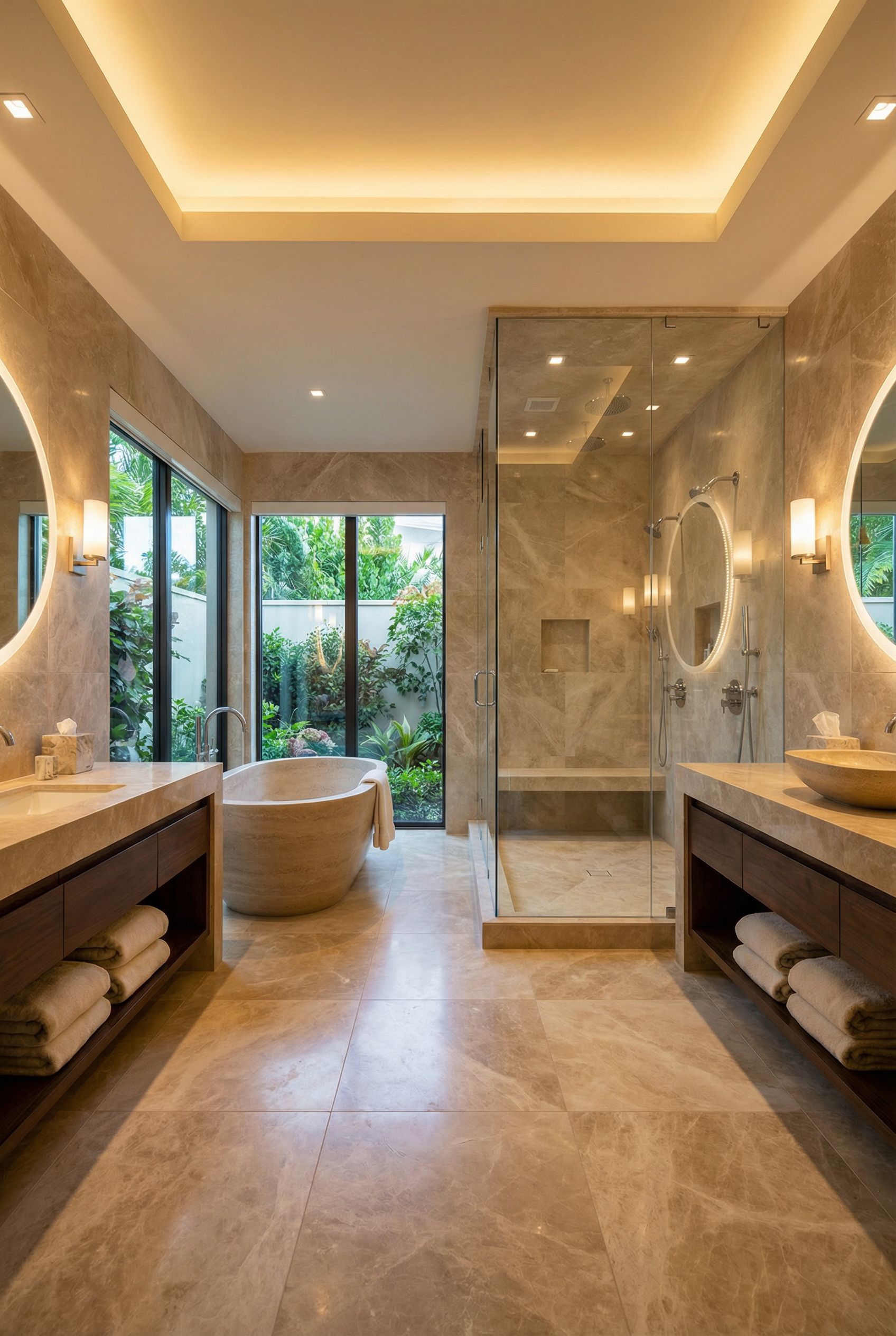 Spa-Inspired Primary Bathroom Retreat