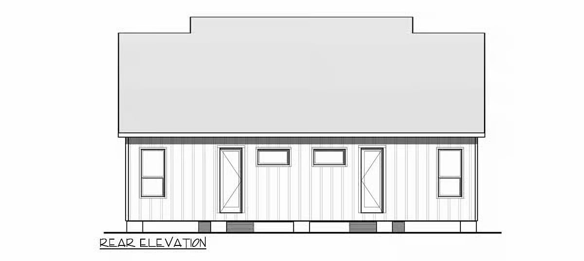 Rear Elevation