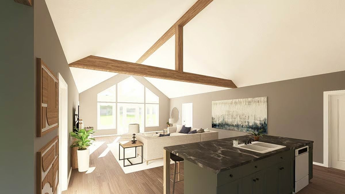 Great Room and Kitchen