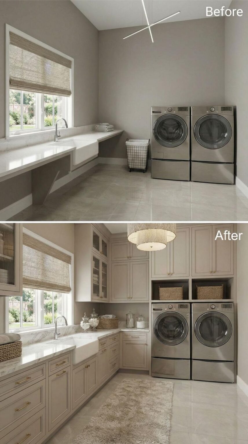 Our Laundry Room Made Me Dread Laundry Even More. AI Designed 35 Clever ...