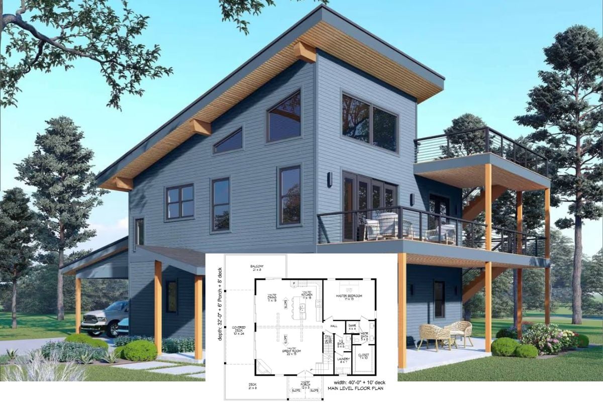 Traditional-Style 4-Bedroom Home with Bonus Room and Walkout Basement (Floor Plan)