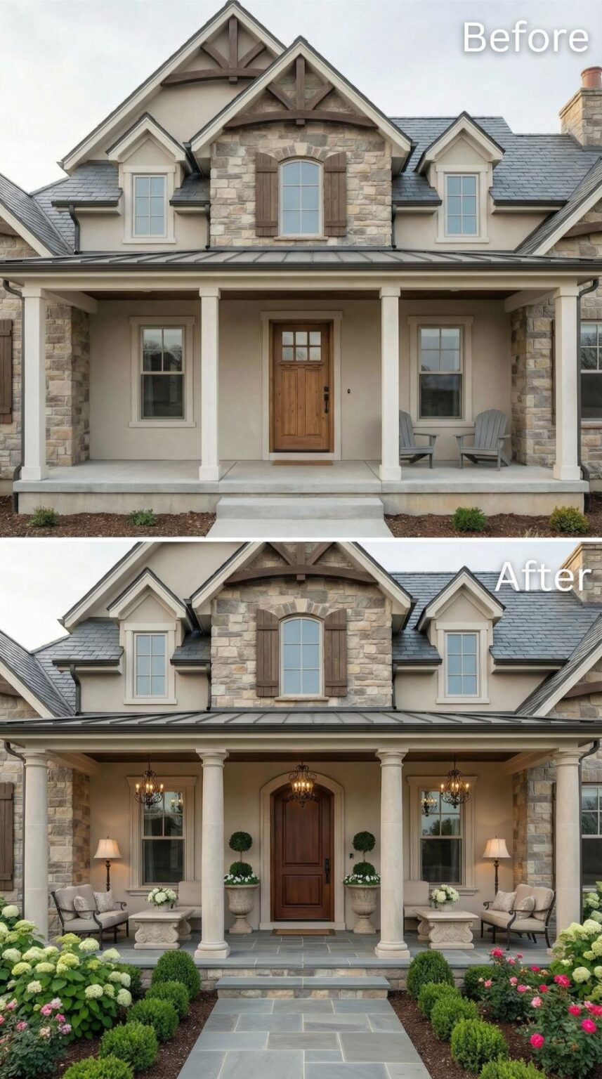 Our Front Porch Was Fine but Made Our Whole House Look Forgettable. AI ...