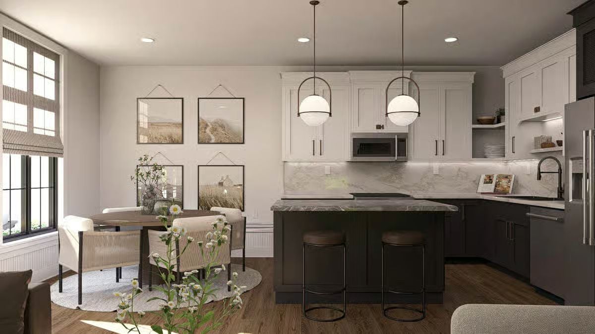 Kitchen and Dining Area