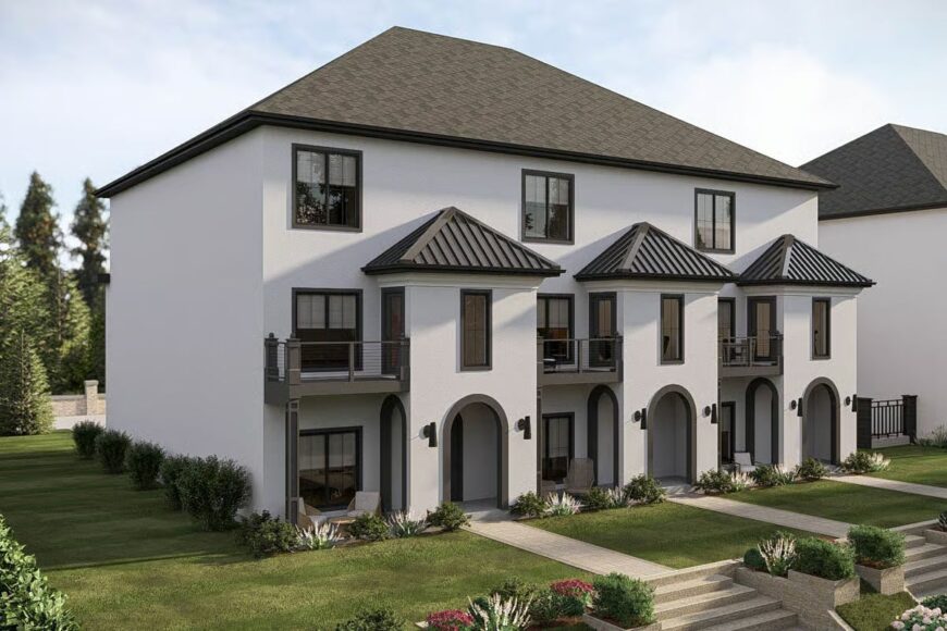 4-Bed Contemporary Mediterranean Triplex with Loft and Balcony (Floor ...