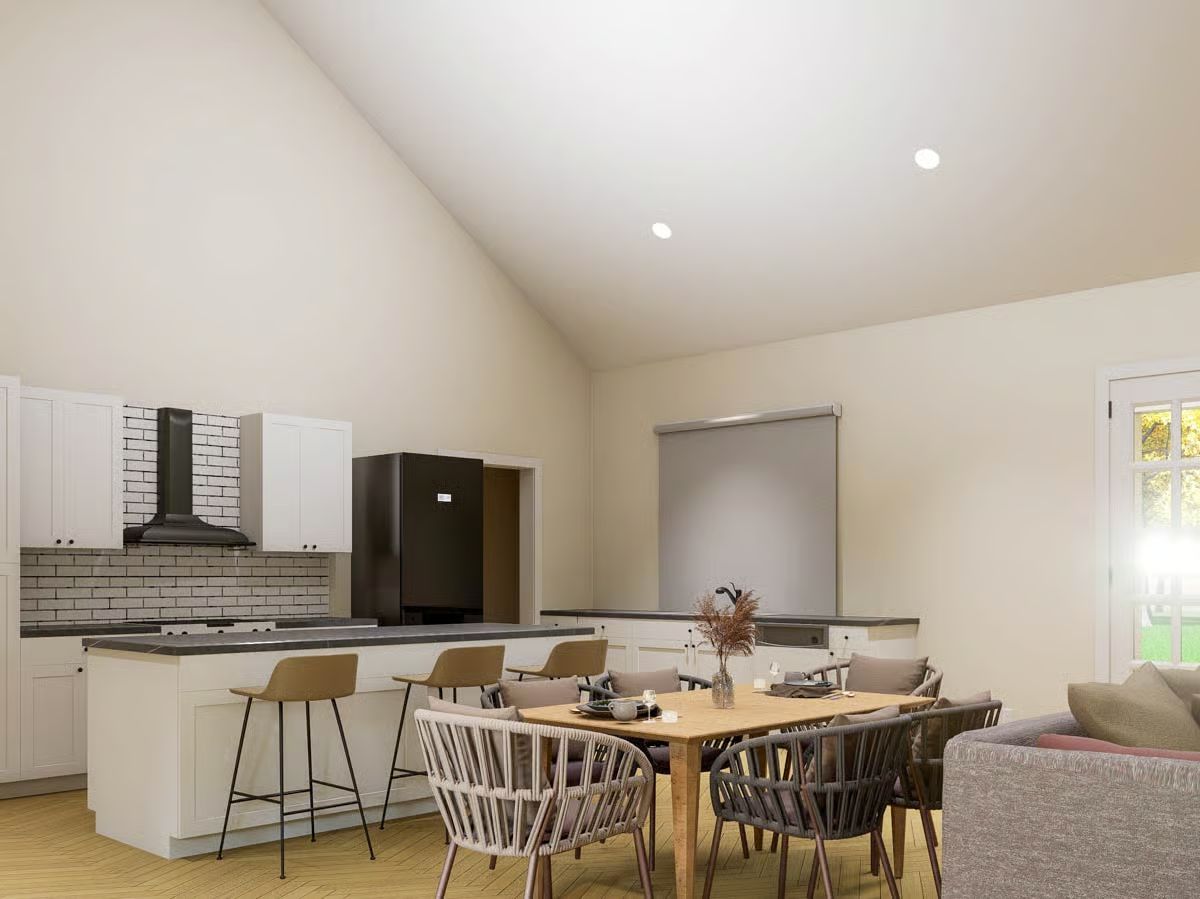 Kitchen and Dining Area