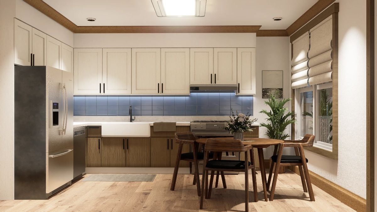 Kitchen and Dining Area