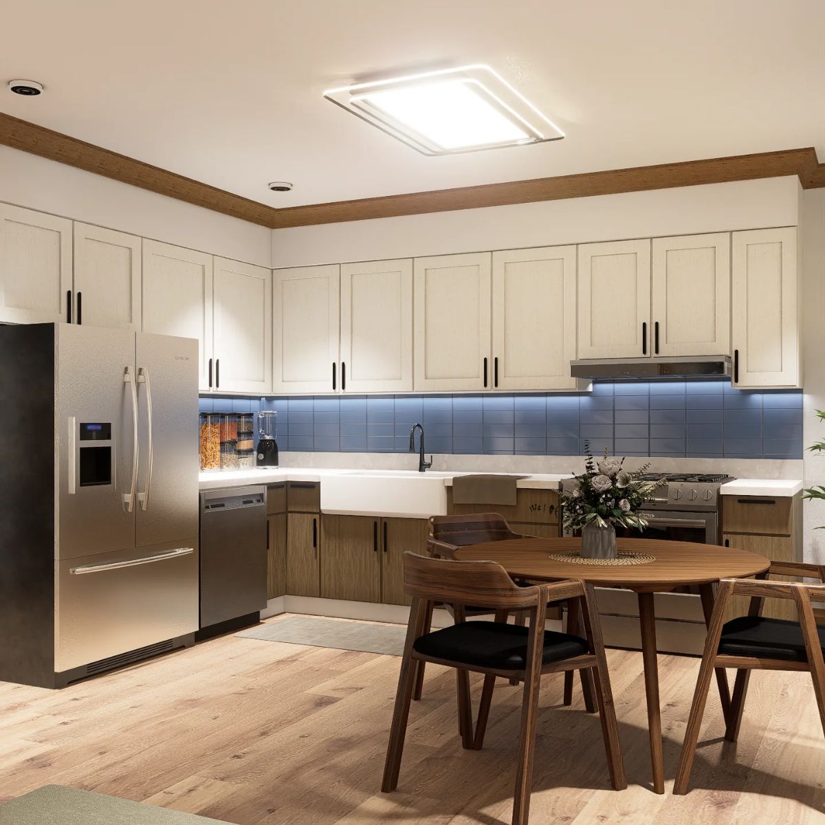 Kitchen and Dining Area