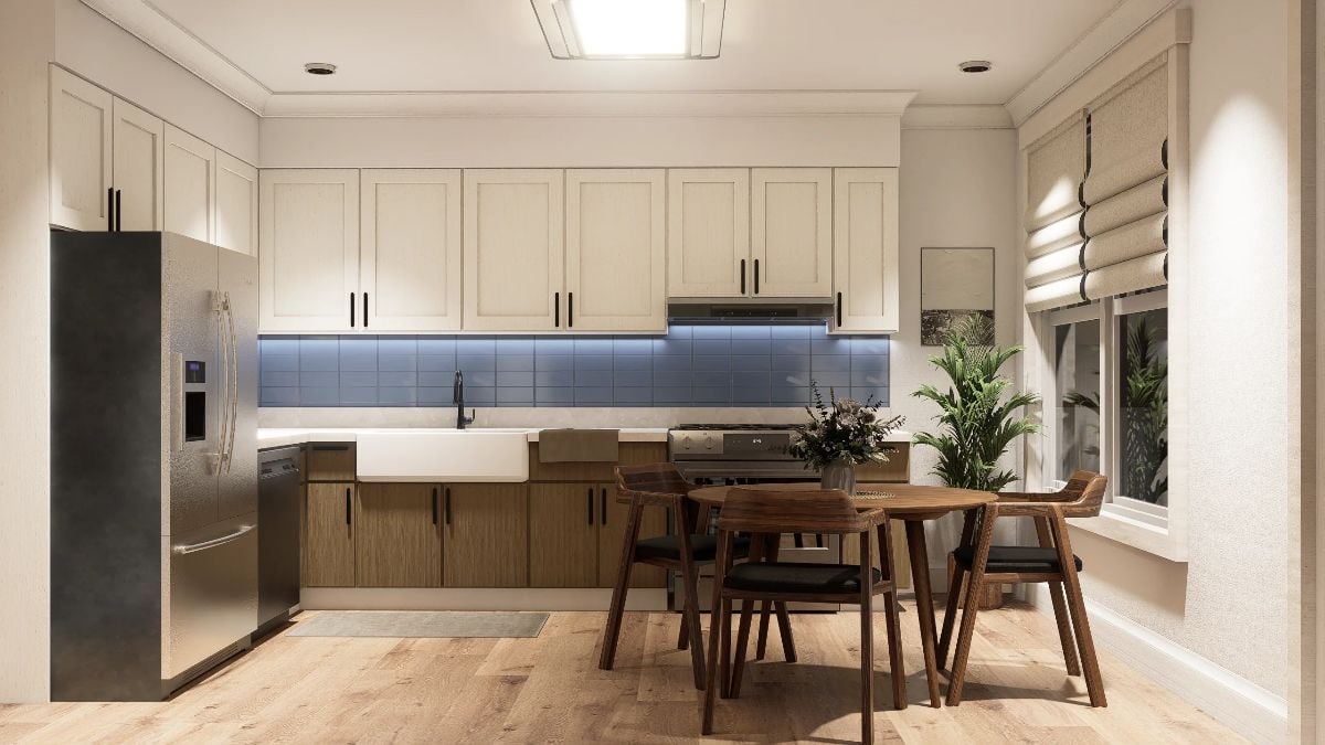 Kitchen and Dining Area