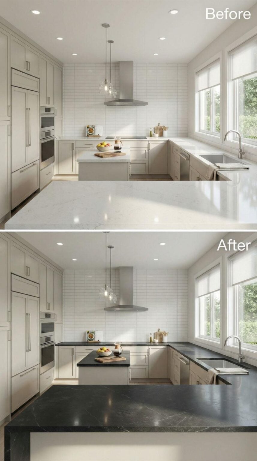 We Adore Our Kitchen but the Countertops Were Quietly Ruining It. AI ...