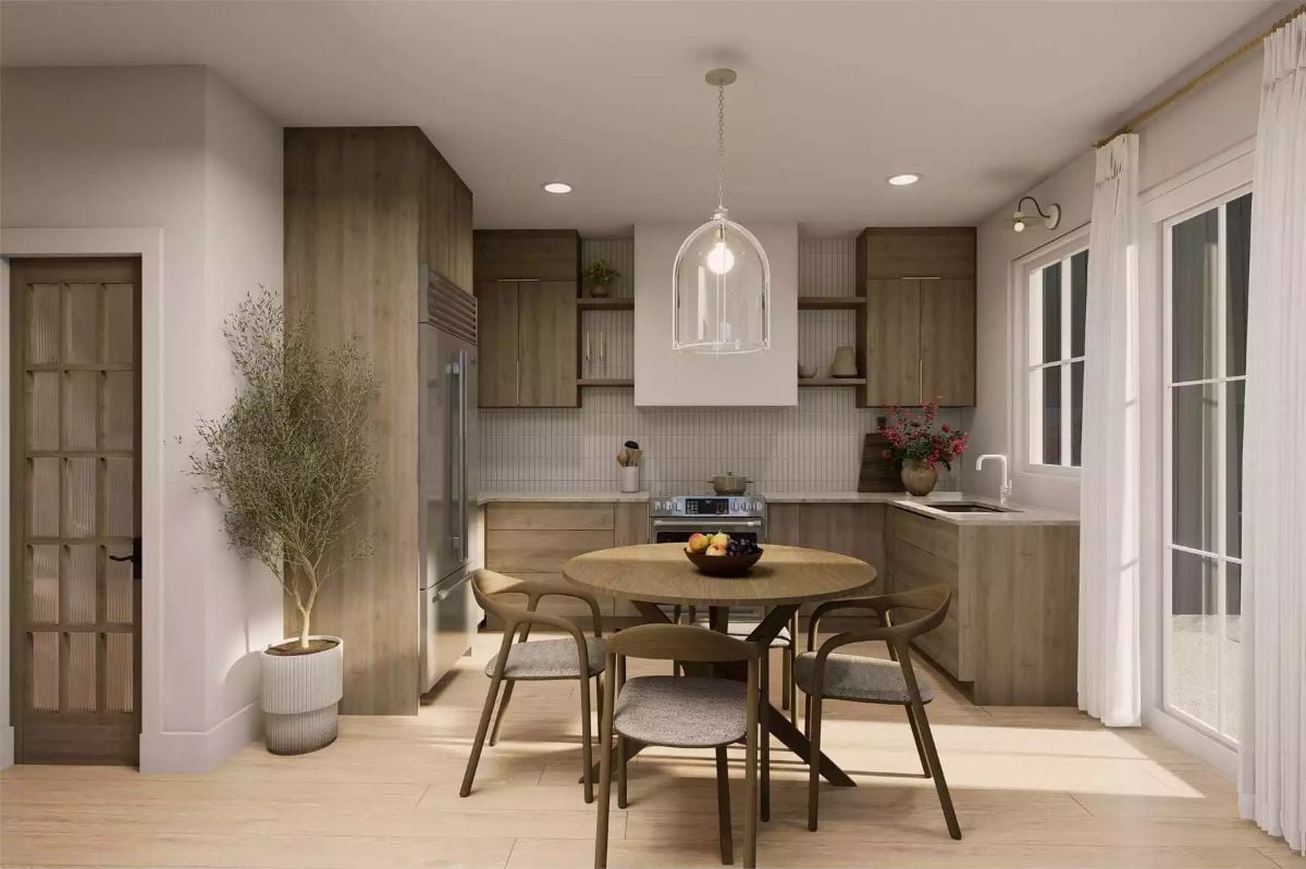 Dining Area and Kitchen