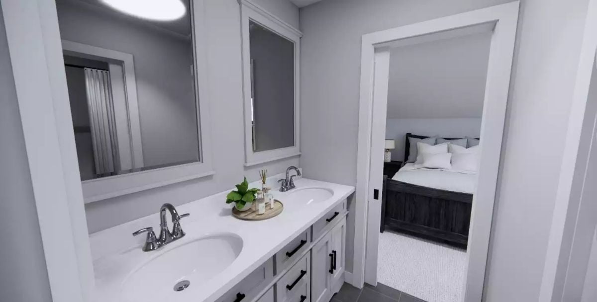 Jack and Jill Bathroom