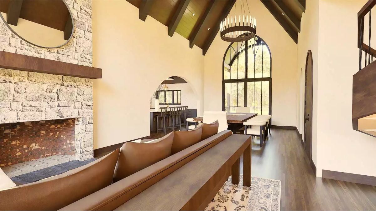 Great Room and Dining Area