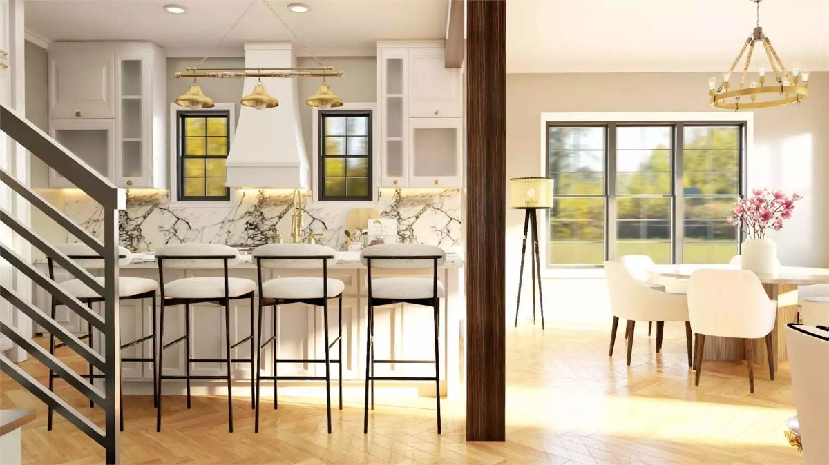 Kitchen and Dining Area