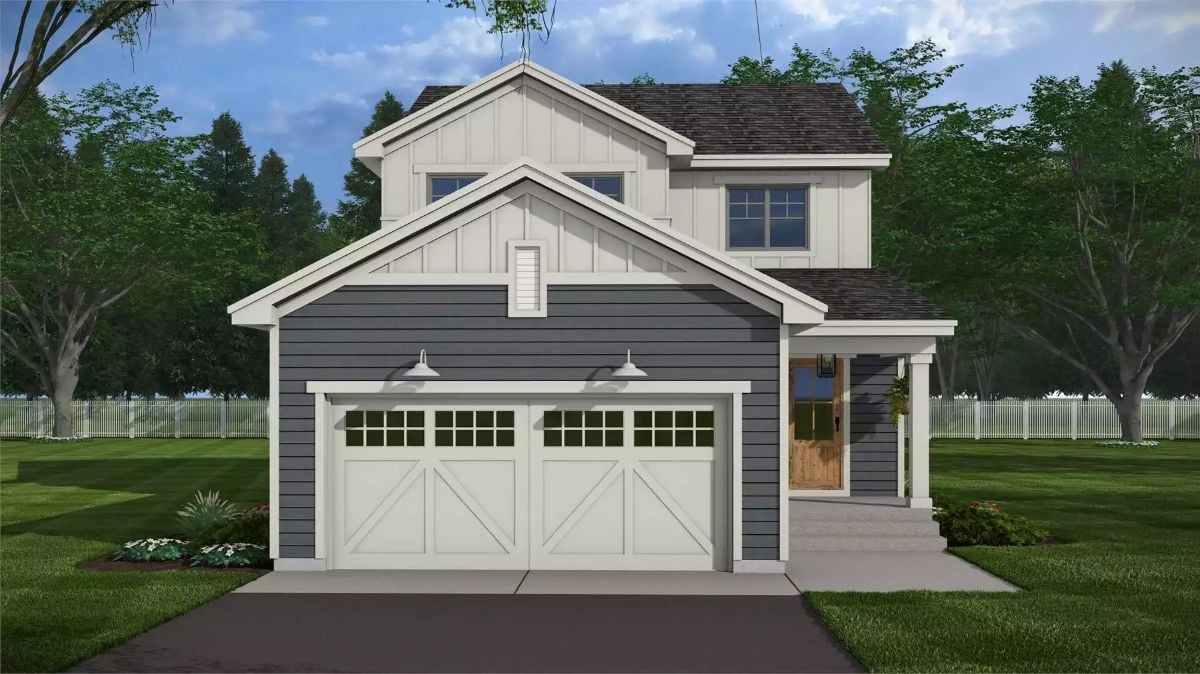 Elmspire Court 4-Bedroom Craftsman Home with Loft and Double Garage (Floor Plan)