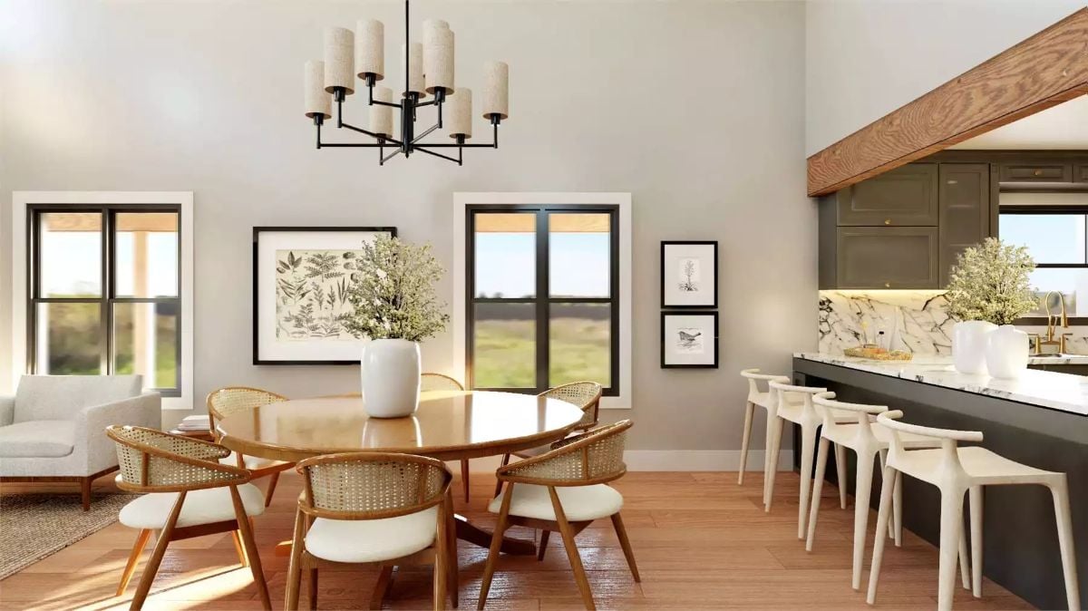 Dining Area and Kitchen