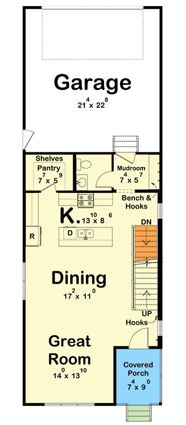 Basement Stairs Location